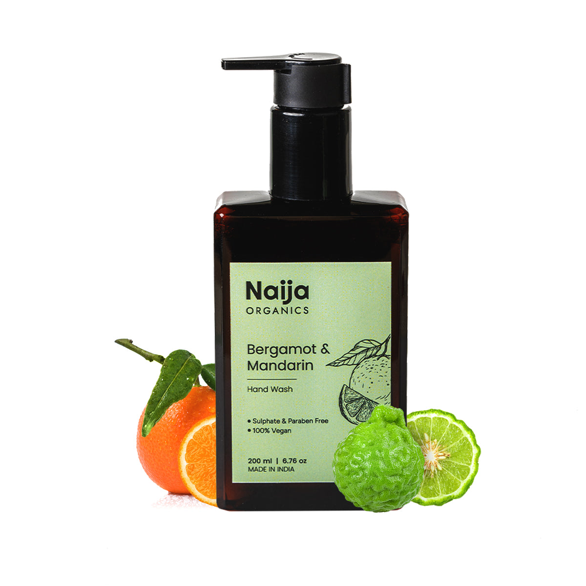 Naija Organics Bergamot & Mandarin Hand Cleanser