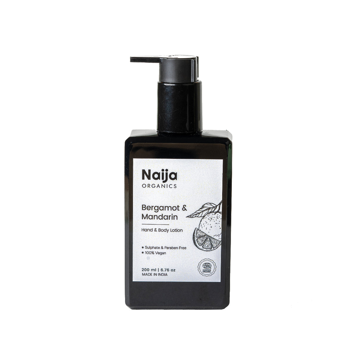 Naija Organics Bergamot and Mandarin Hand & Body Lotion