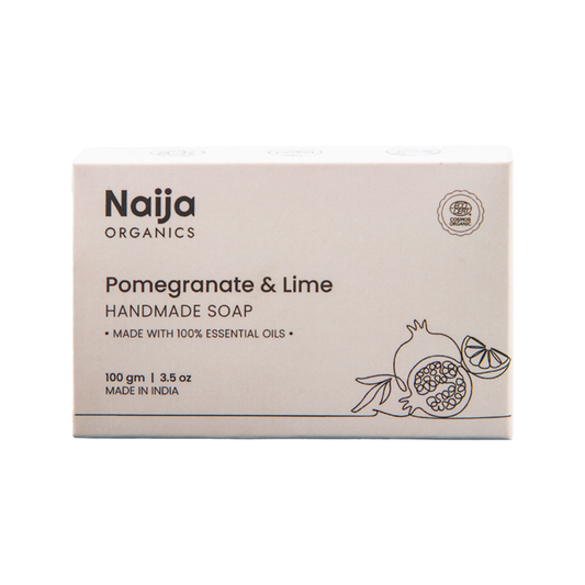 Naija Organics Pomegranate and Lime Soap for Bathing