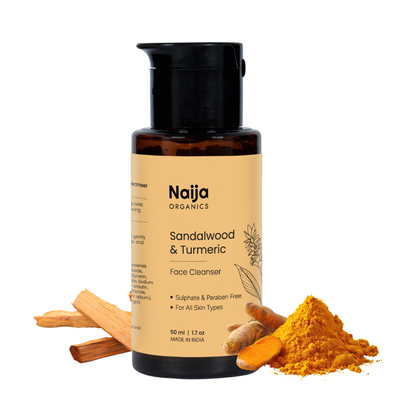 Naija Organics Face Cleanser with Sandalwood & Turmeric