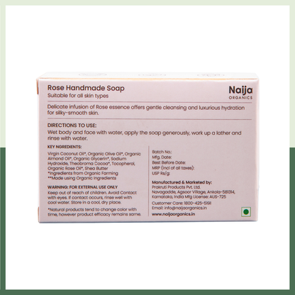 Naija Organics Rose Bathing Soap