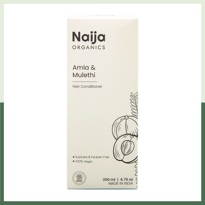 Amla & Mulethi 100% Organic Hair Conditioner, 