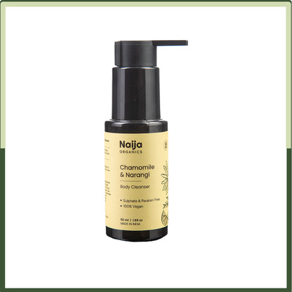 Naija Organics Body Wash with Organic Chamomile & Narangi
