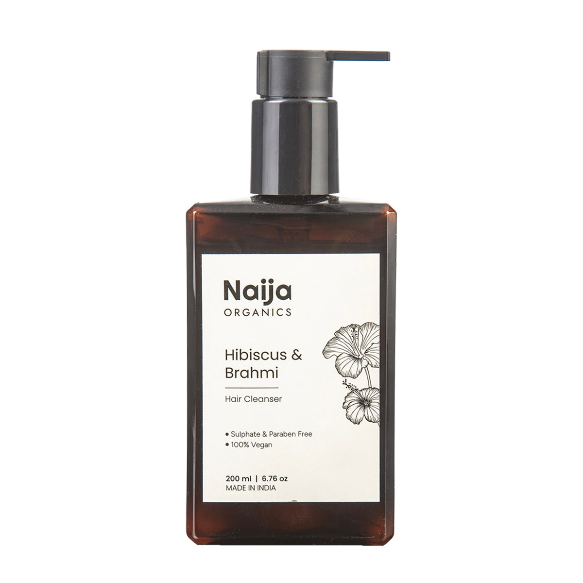 Naija Organics Hibiscus & Brahmi Hair Cleanser / Shampoo