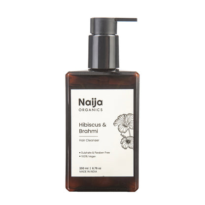 Naija Organics Hibiscus & Brahmi Hair Cleanser / Shampoo