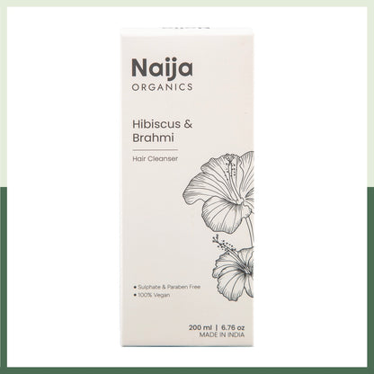 Naija Organics Hibiscus & Brahmi Hair Cleanser / Shampoo