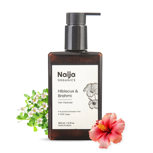 Naija Organics Hibiscus & Brahmi Hair Cleanser / Shampoo