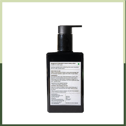 Naija Organics Bergamot and Mandarin  Hand & Body Lotion