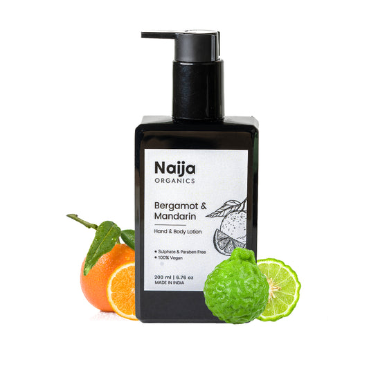 Naija Organics Bergamot and Mandarin  Hand & Body Lotion