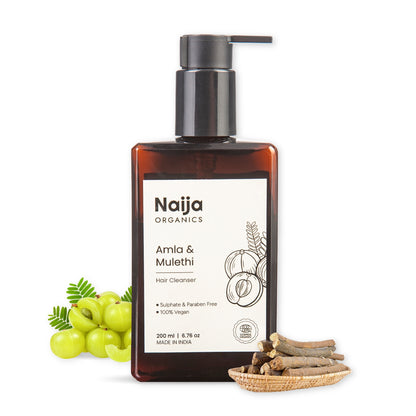 Naija Organics Amla & Mulethi Hair Cleanser / Shampoo