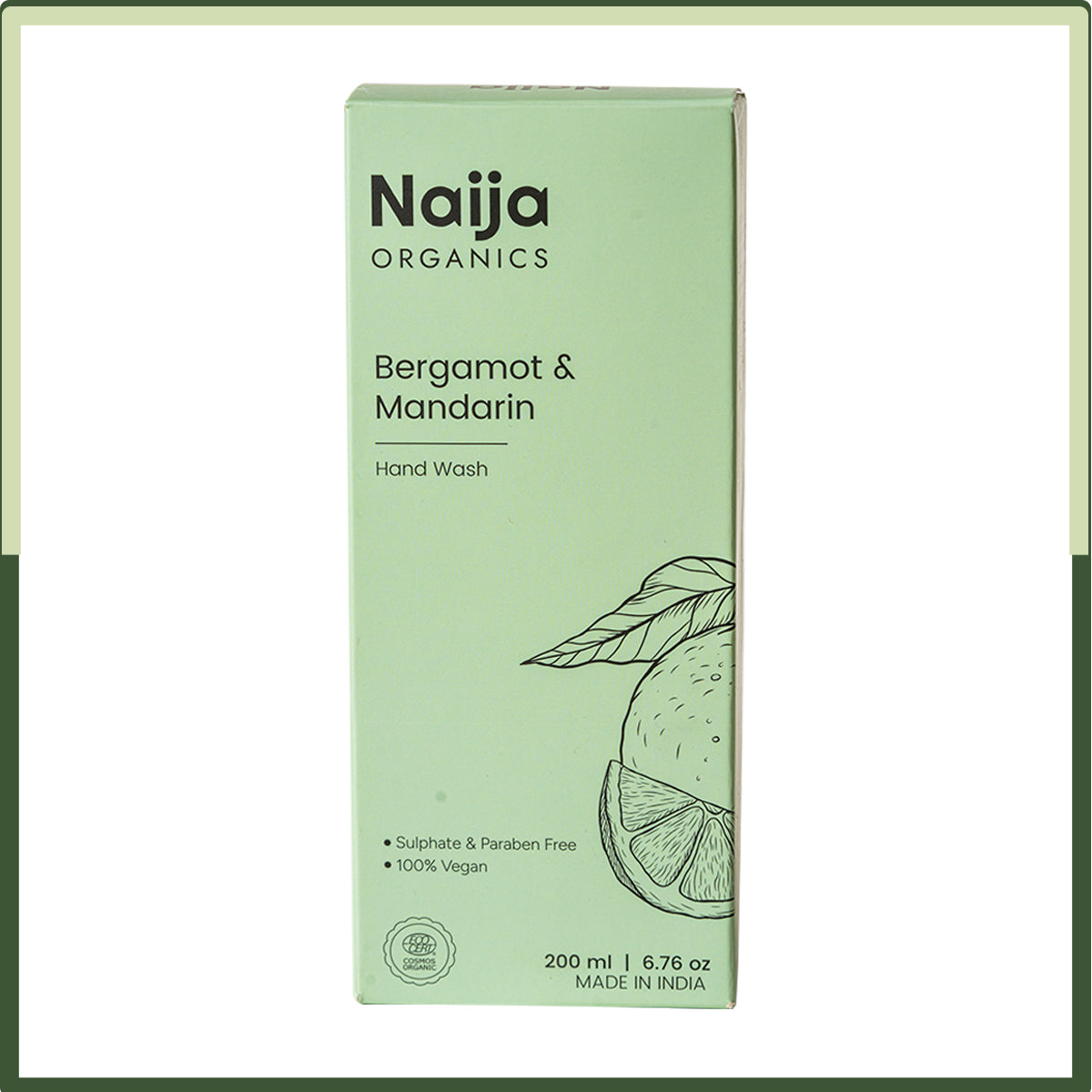 Naija Organics Bergamot & Mandarin Hand Cleanser