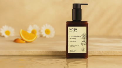Naija Organics Body Wash with Organic Chamomile & Narangi